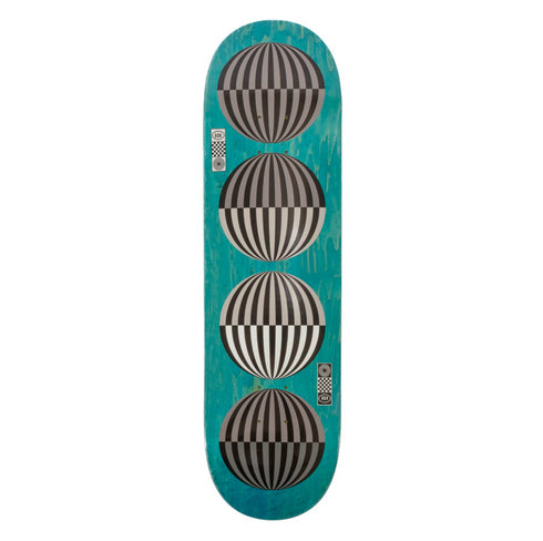 303 Boards - 303 Orbs Twin Tail Blue Deck (8.5")